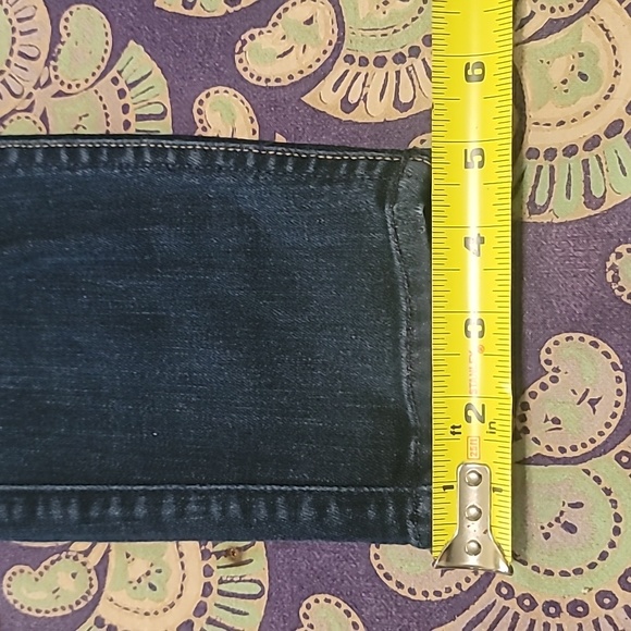 7FAM Kimmie Crop Jeans Stretch Denim - Picture 7 of 9